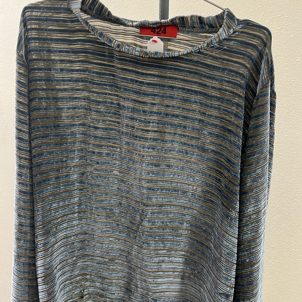 424 velvet long sleeve